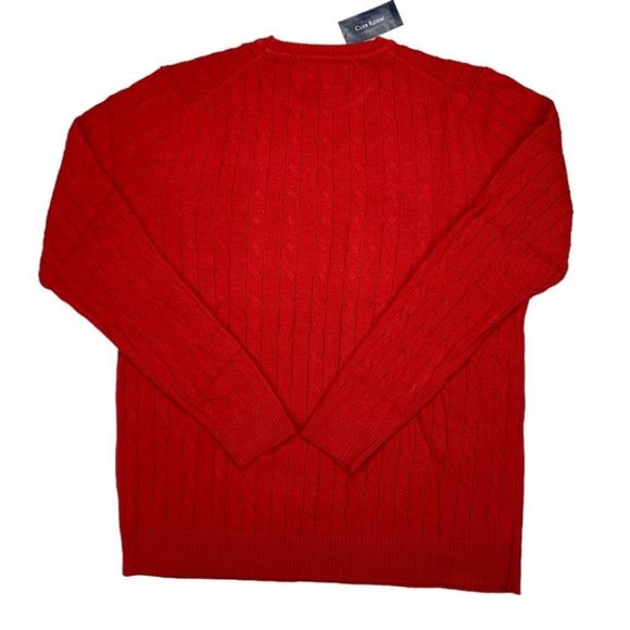 Club Room Mens Sweater Cable-Knit Cotton Sweater size XXL - Picture 3 of 10